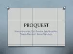 PROQUEST - slide 1