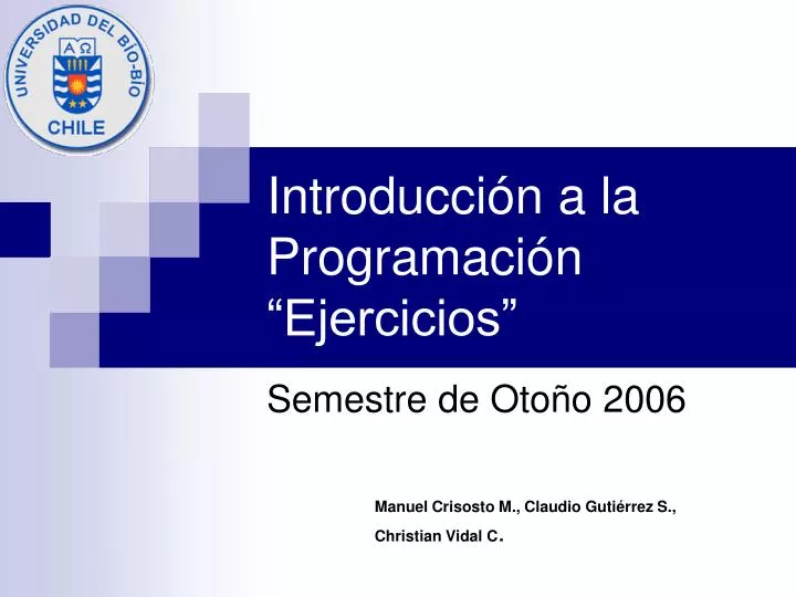 introducci n a la programaci n ejercicios