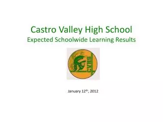 castro valley high school expected schoolwide learning results