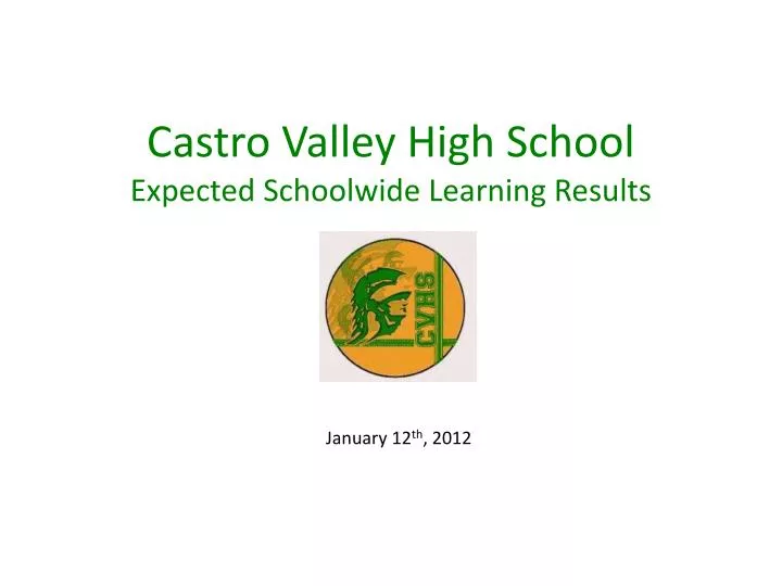 castro valley high school expected schoolwide learning results