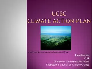 UCSC Climate Action plan
