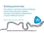 Building partnerships - slide 1