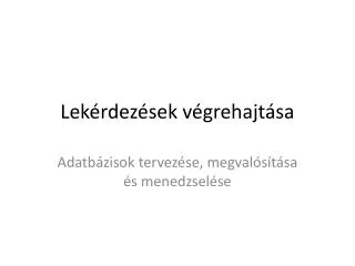 lek rdez sek v grehajt sa