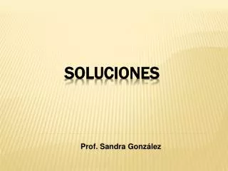 soluciones