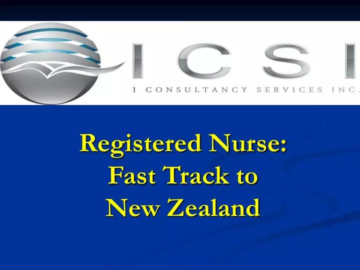 registered nurse fast track to new zealand