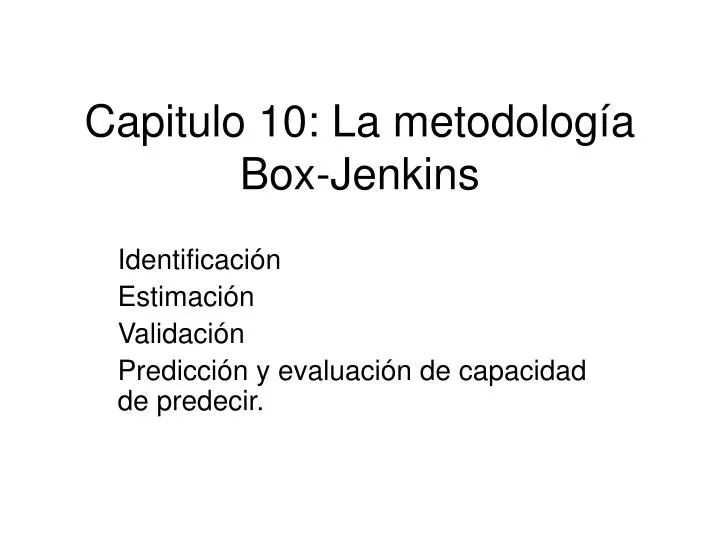 capitulo 10 la metodolog a box jenkins