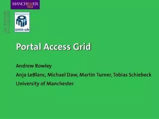 Portal Access Grid