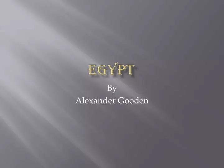 egypt