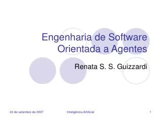 engenharia de software orientada a agentes