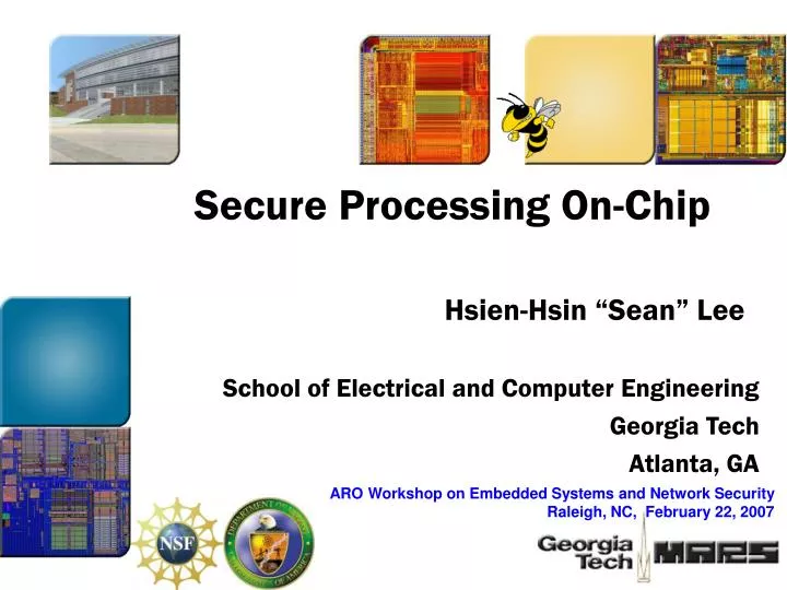 secure processing on chip