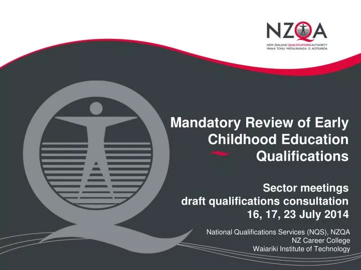 PPT - National Qualifications Services (NQS), NZQA NZ Career College ...