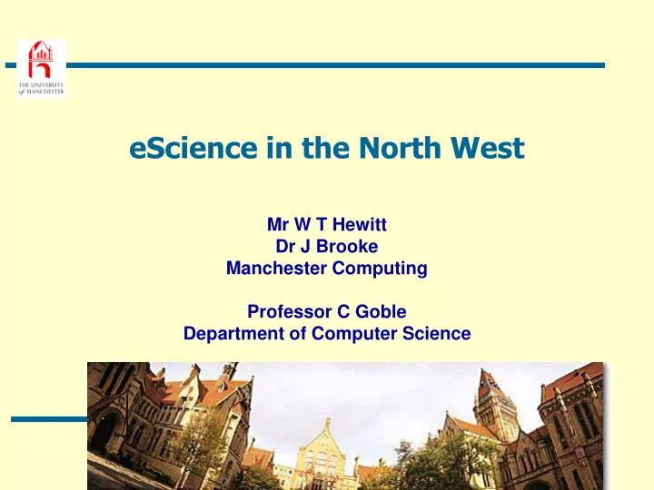 escience in the north west