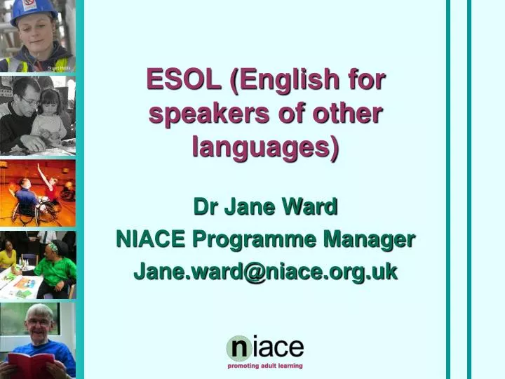 esol english for speakers of other languages