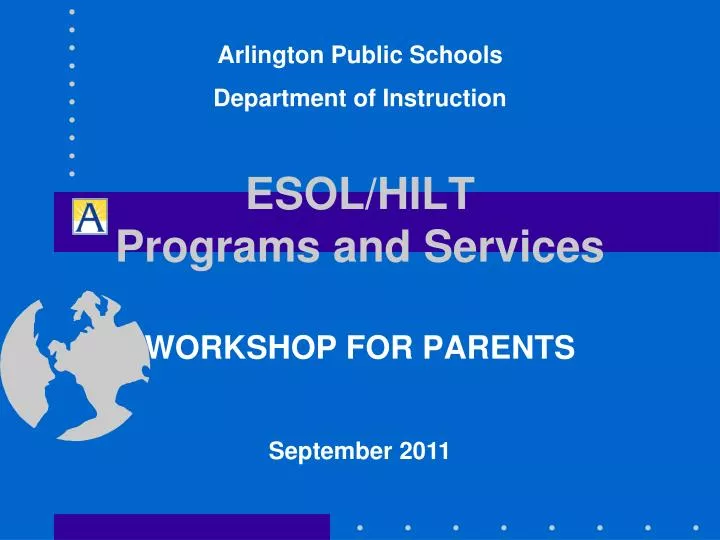esol hilt programs and services