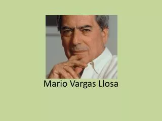 mario vargas llosa