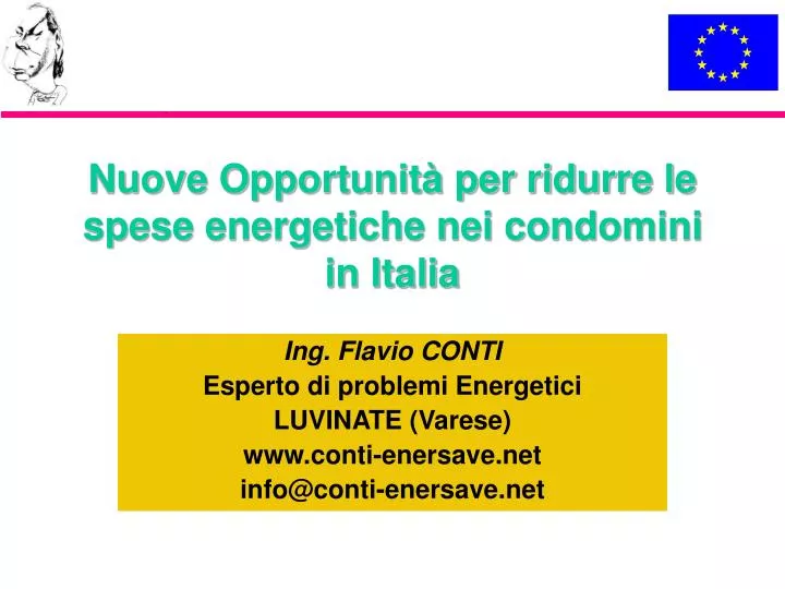 nuove opportunit per ridurre le spese energetiche nei condomini in italia