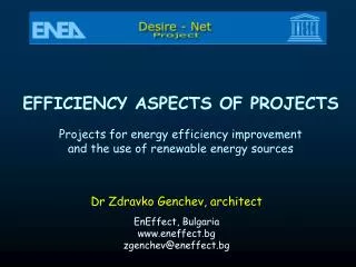 EFFICIENCY ASPECTS OF PROJECTS