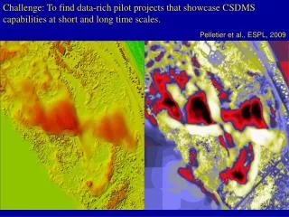 Pelletier et al., ESPL, 2009