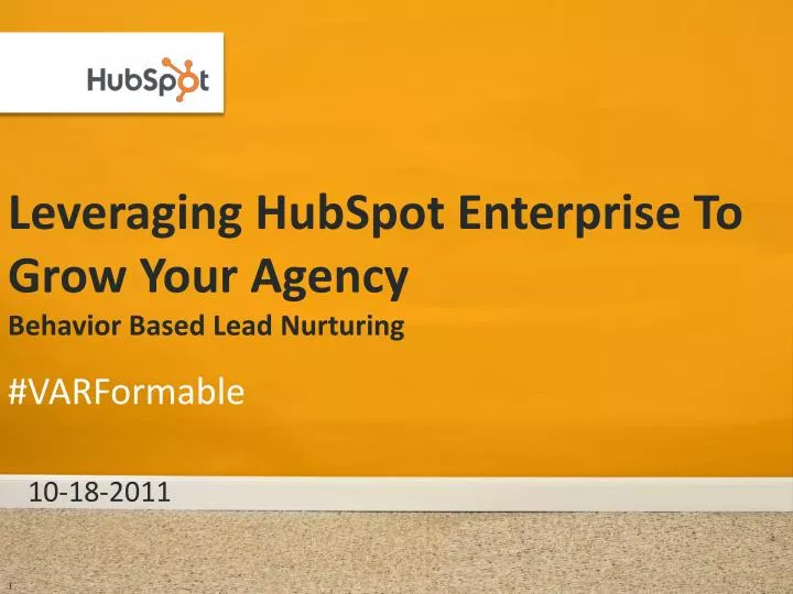 leveraging hubspot enterprise to grow your agency behavior based lead nurturing