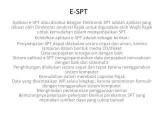 e spt