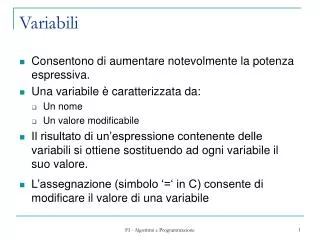 variabili