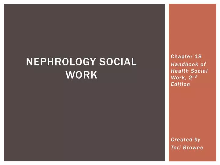nephrology social work