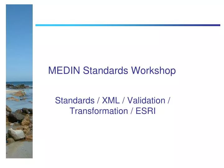 medin standards workshop