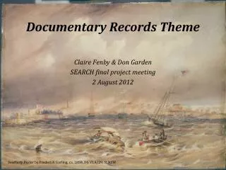 Documentary Records Theme