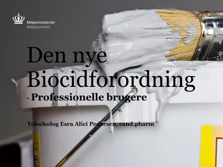 den nye biocidforordning professionelle brugere