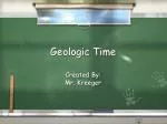 Geologic Time - slide 1