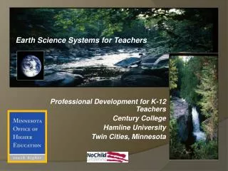 Professional Development for K-12 Teachers Century College Hamline University