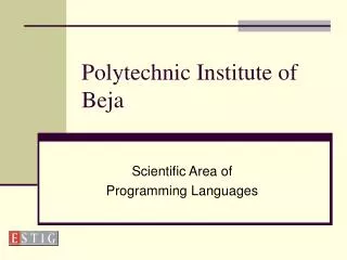 Polytechnic Institute of Beja