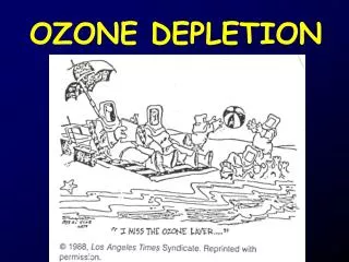 OZONE DEPLETION