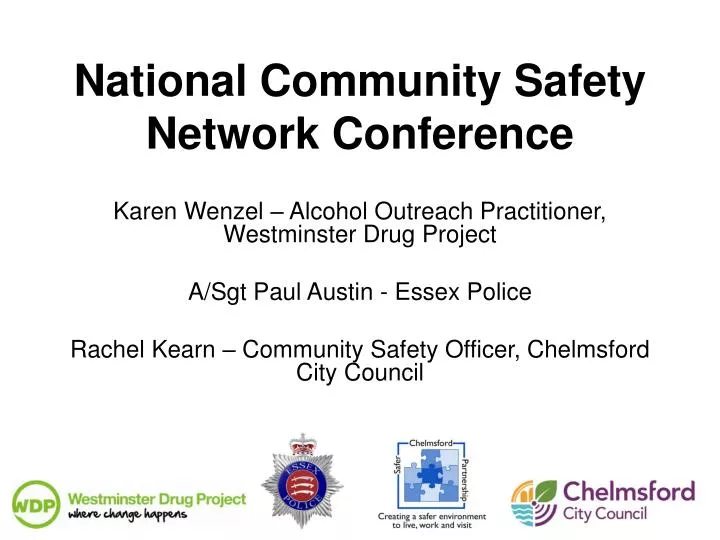 national community safety network conference