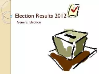 Election Results 2012