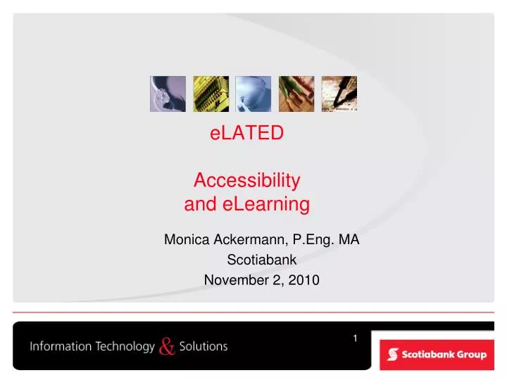 elated accessibility and elearning
