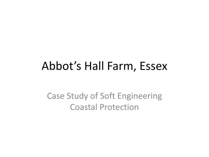 abbot s hall farm essex