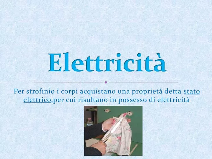 elettricit