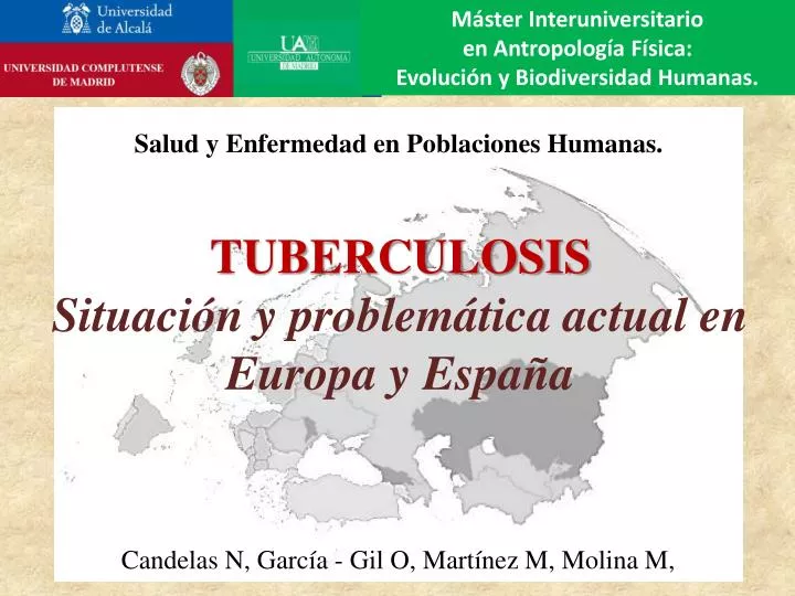 tuberculosis situaci n y problem tica actual en europa y espa a