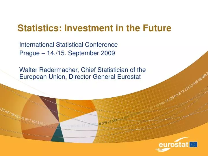 statistics investment in the future