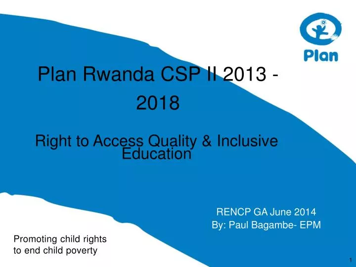 plan rwanda csp ii 2013 2018