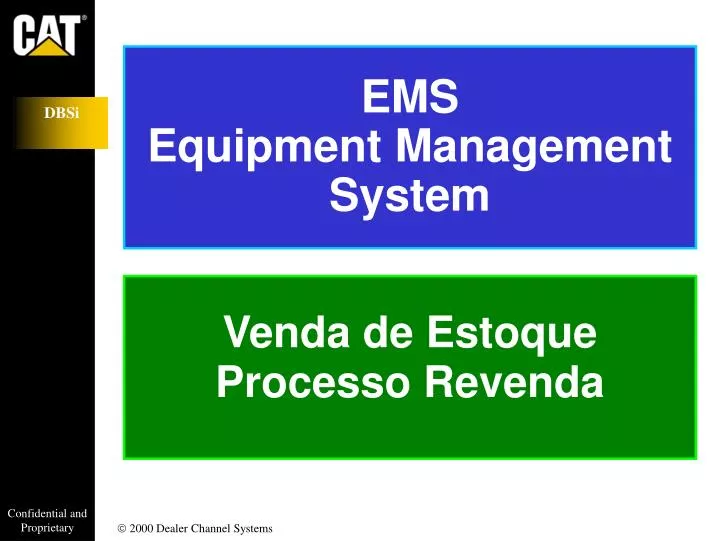 ems equipment management system