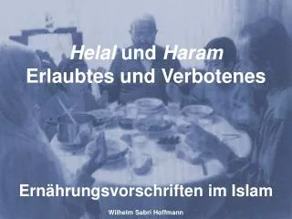 wilhelm sabri hoffmann