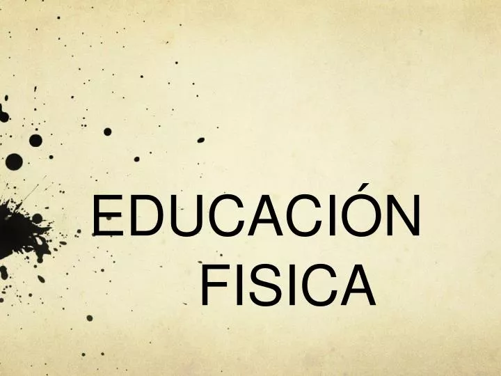 educaci n fisica