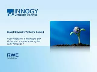Global University Venturing Summit