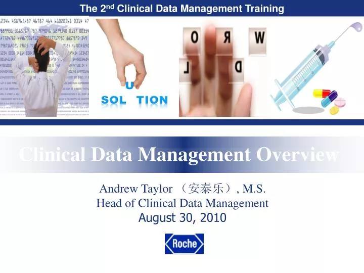 clinical data management overview