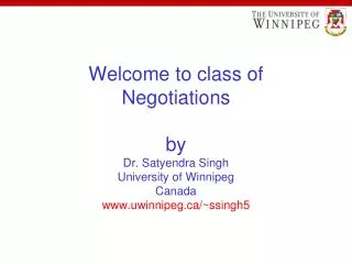 What is negotiation?