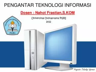 pengantar teknologi informasi