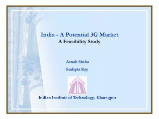 India - A Potential 3G Market A Feasibility Study