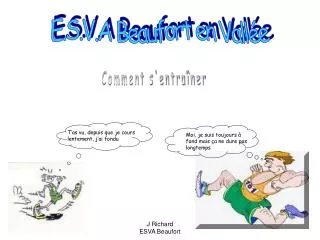 E.S.V.A Beaufort en Vallée